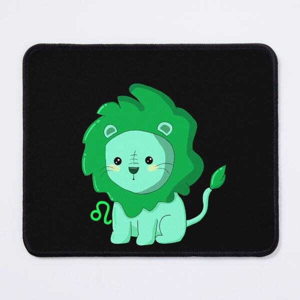 Item preview, Lil Leo Lion - Teal designed and sold by DoodlesbyEllieE.