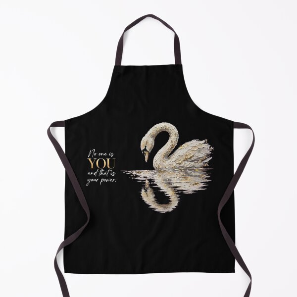 Item preview, No One Is You And That Is Your Power Swan Quote Art designed and sold by Vibe-Vary.