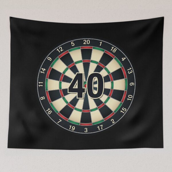 Item preview, Darts Birthday 40 designed and sold by ReneMM.