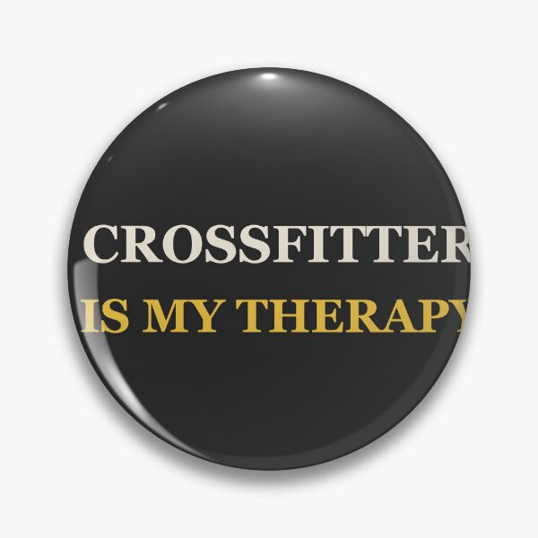 Item preview, Crossfitter Is My Therapy - CrossFit designed and sold by RetroThreadWorks.