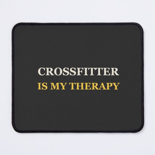 Item preview, Crossfitter Is My Therapy - CrossFit designed and sold by RetroThreadWorks.