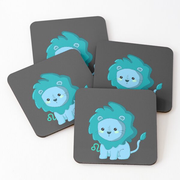 Item preview, Lil Leo Lion - Baby Blue designed and sold by DoodlesbyEllieE.