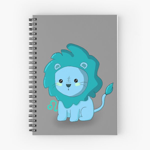 Item preview, Lil Leo Lion - Baby Blue designed and sold by DoodlesbyEllieE.