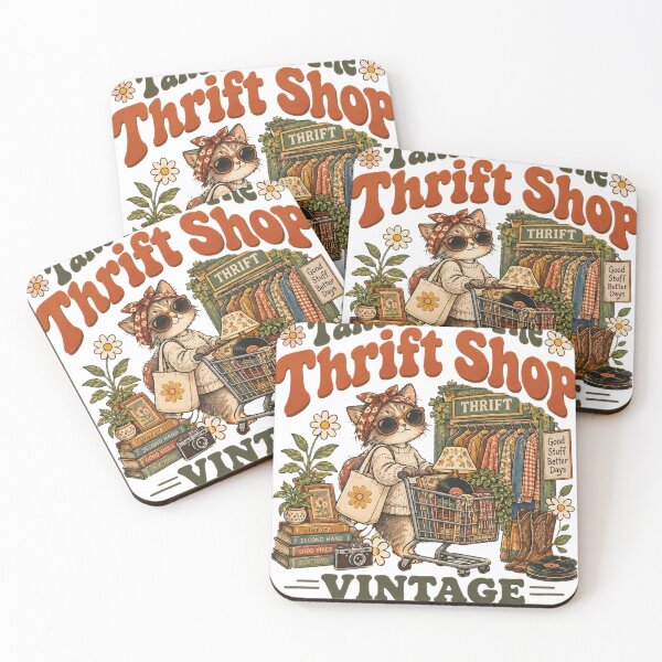 Item preview, Take Me to The Thrift Shop Vintage designed and sold by MotylekAnia.