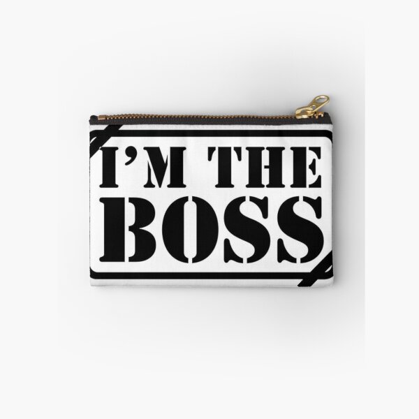 Item preview, I'm The Boss - Bold Stencil Sign Typography designed and sold by louda02.