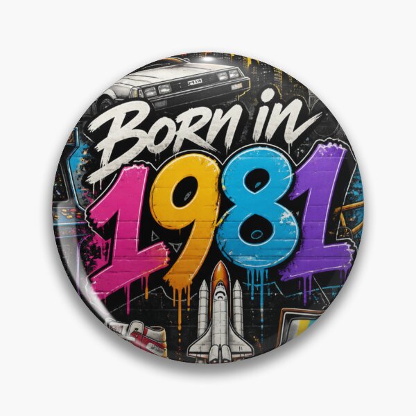 Item preview, Born in 1981 designed and sold by Meg_S_meG.