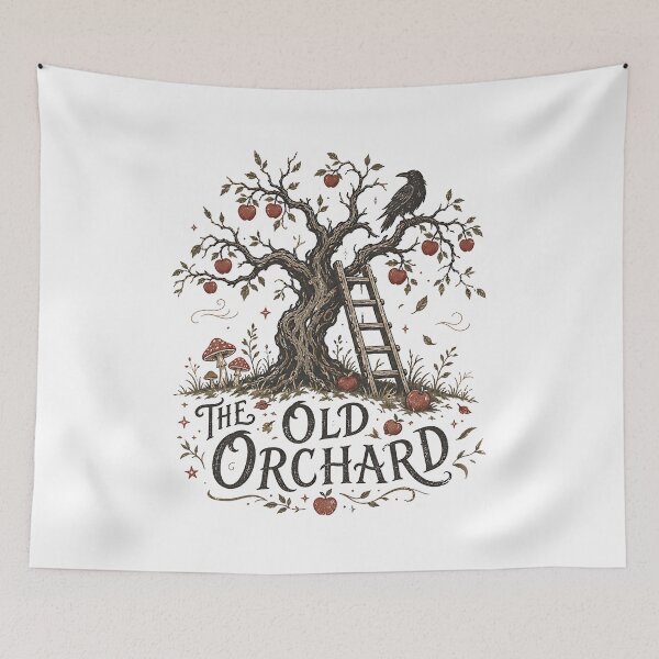 Item preview, Old Orchard Fall Graphic Gift designed and sold by ice-apparel.