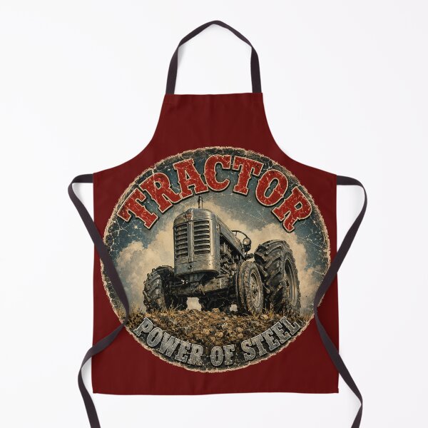 Item preview, Vintage Tractor - Power of steel designed and sold by East-Blue-Cat.