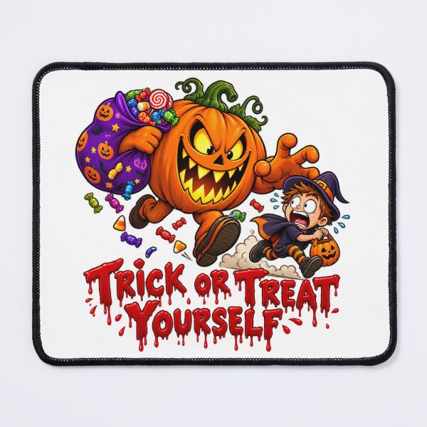 Item preview, Trick Or Treat Yourself Halloween Candy Chase designed and sold by CoolContent Factory.