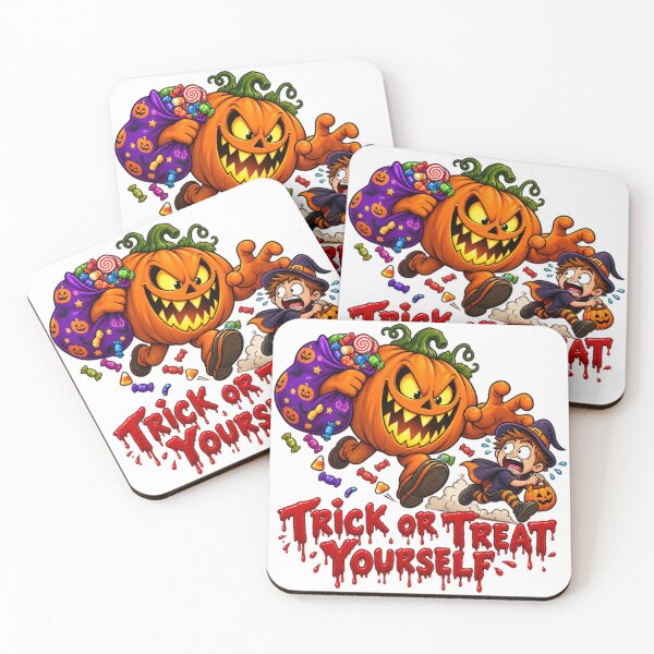 Item preview, Trick Or Treat Yourself Halloween Candy Chase designed and sold by CoolContent Factory.