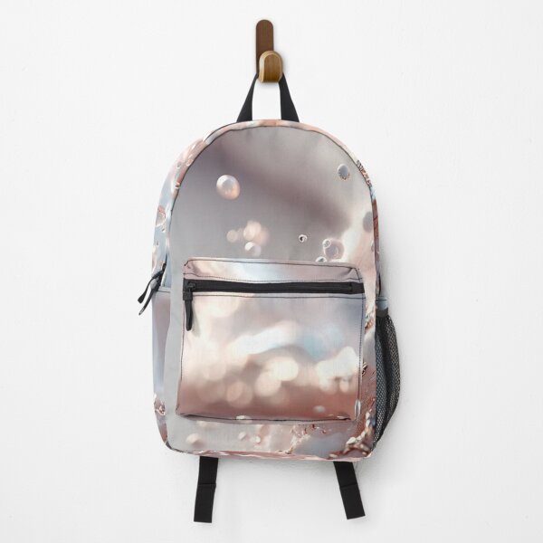 Item preview, Abstract Liquid Rose Gold Splash — Elegant Pearl and Metallic Pearl Splash Art designed and sold by LYAN-STORE.