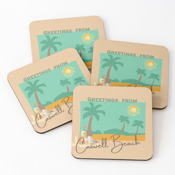Item preview, Greetings from Caswell Beach Postcard Design | Vacation Souvenir Art designed and sold by DonnaRaine.