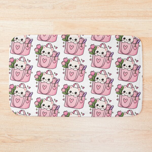 Item preview, Cute Kawaii Cat Stationery Pink Aesthetic designed and sold by ammi.