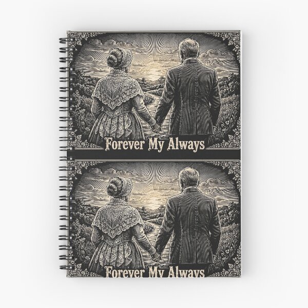 Item preview, Forever My Always Vintage Woodcut Engraving Graphic Tee designed and sold by ZestlyStore94.