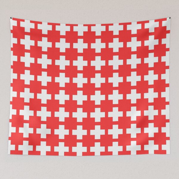 Item preview, Red Swiss Crosses designed and sold by Swish-Designs.