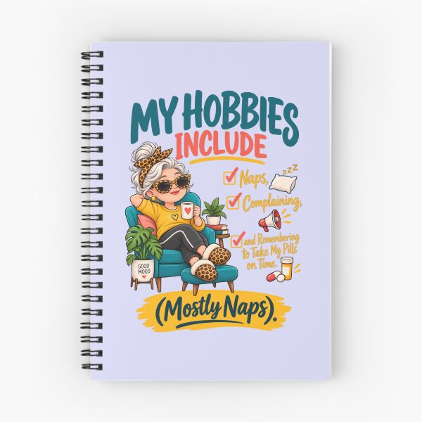 Item preview, My Hobbies Include Naps Funny Grandma Humor designed and sold by PunchDrop.