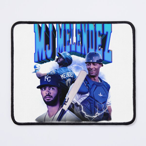 Item preview, MJ Melendez Vintage Style Baseball Design designed and sold by Inari Nofox.