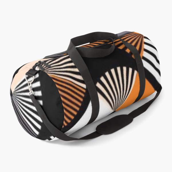 Item preview, Mid-Century Modern Geometric Lattice Pattern — Retro Orange and Charcoal Abstract designed and sold by LYAN-STORE.