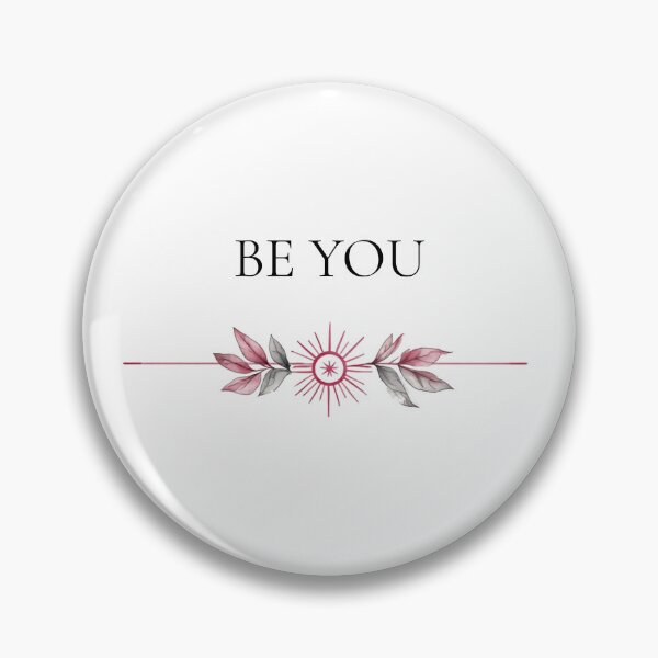 Item preview, Be You - Minimalist Pink Sun & Botanical Female Empowerment Quote designed and sold by emiliacreations.