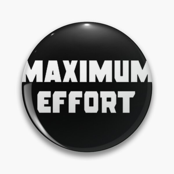 Item preview, Maximum Effort Motivational Quote Design for Determination and Hard Work designed and sold by xkillaxoxo.