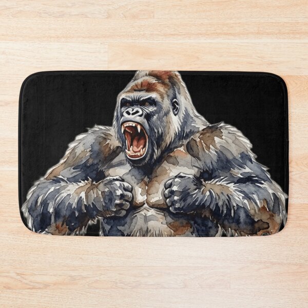 Item preview, Watercolour gorilla designed and sold by The King's general goods.