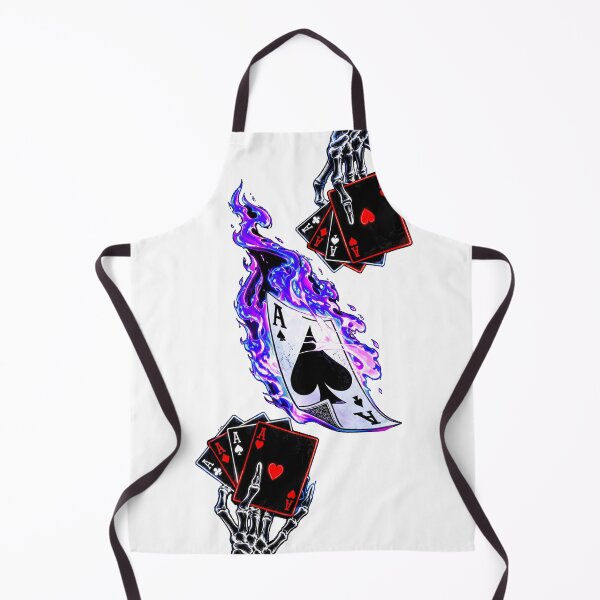 Item preview, Dark Gothic Flaming Ace of Spades Magic designed and sold by Munib302.