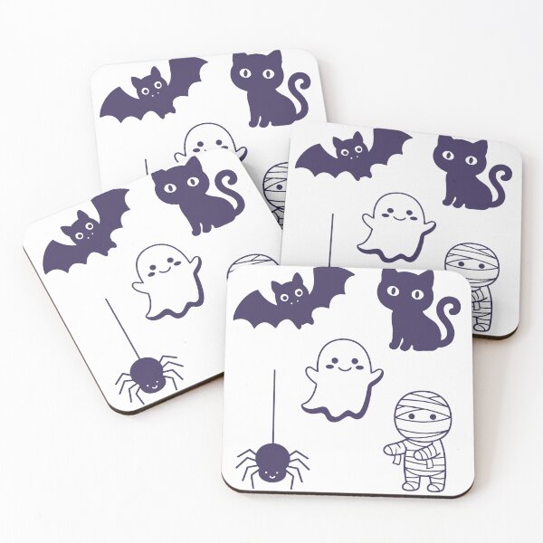 Item preview, Halloween Creatures Collection Flat Vector Illustration designed and sold by NUSA NIPA.