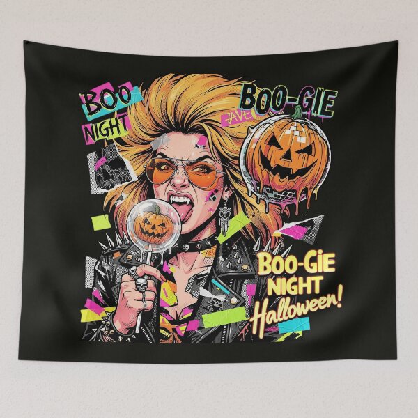 Item preview, Halloween Vampire Boogie Pumpkin Lollipop designed and sold by Voodoo Store Paranormal Collections.