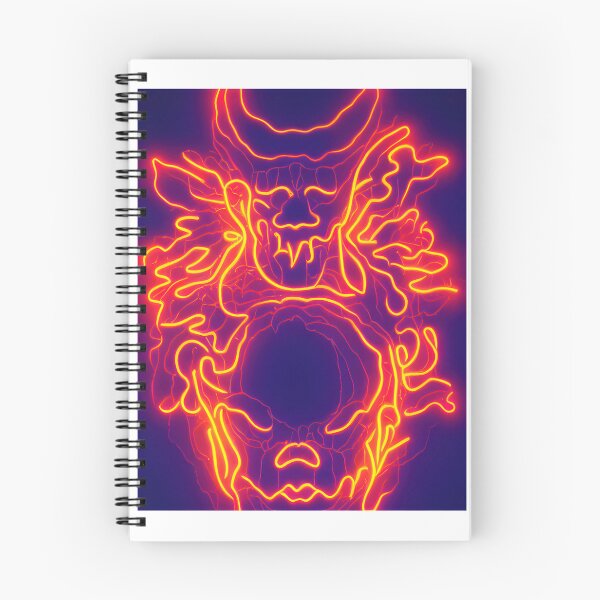 Item preview, Neon Demon Halloween Design with Glowing Bright Colors designed and sold by mcmoofly.