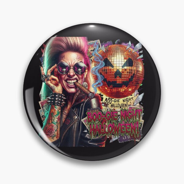 Item preview, Halloween Cyberpunk Boogie Pumpkin Disco designed and sold by Voodoo Store Paranormal Collections.