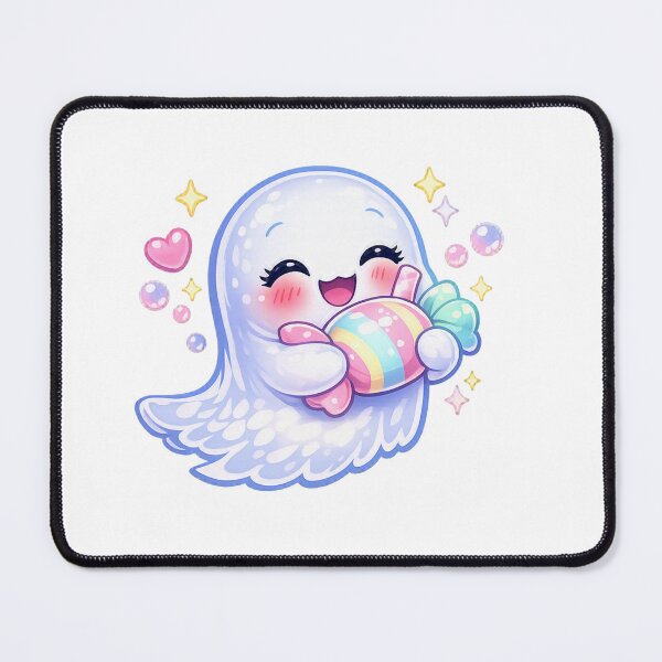 Item preview, Candy Sweet Ghost – Pastel Kawaii Cute Spirit Art designed and sold by Sommium .