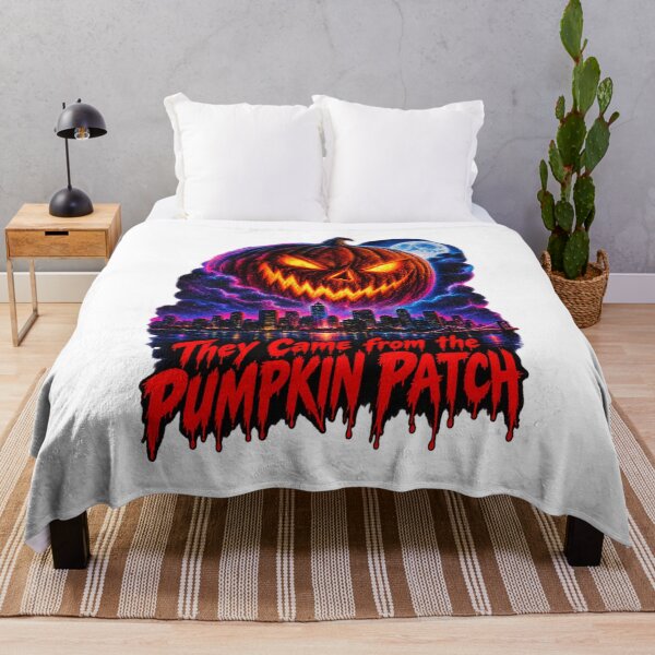 Item preview, They Came From The Pumpkin Patch Retro designed and sold by CoolContent Factory.
