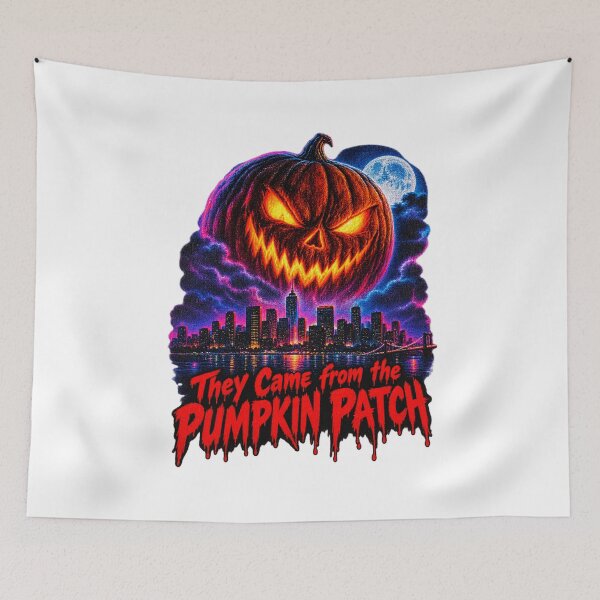 Item preview, They Came From The Pumpkin Patch Retro designed and sold by CoolContent Factory.