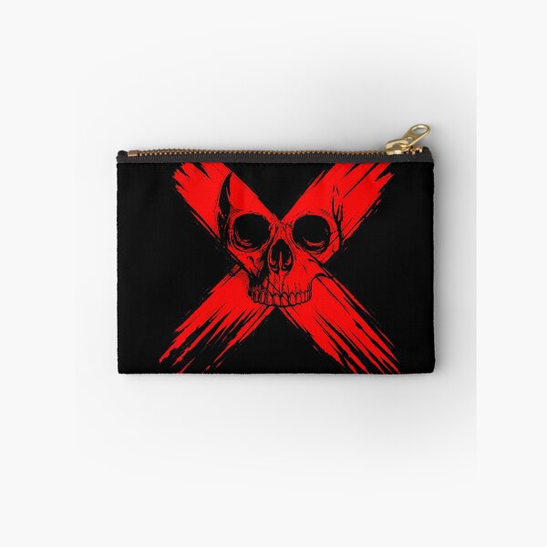 Item preview, Bold Red X Skull Punk Rock Aesthetic designed and sold by Munib302.