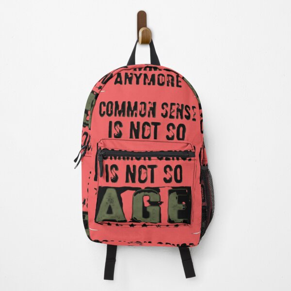 Item preview, common sense is not so age common anymore funny typographic design designed and sold by SmashingDeals.