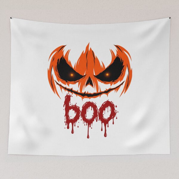 Item preview, Angry Pumpkin Face Boo Minimalist Halloween designed and sold by CoolContent Factory.