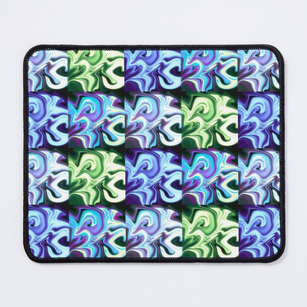Item preview, Blue and Green Light Swirl Collage designed and sold by CDCreativeWorks.