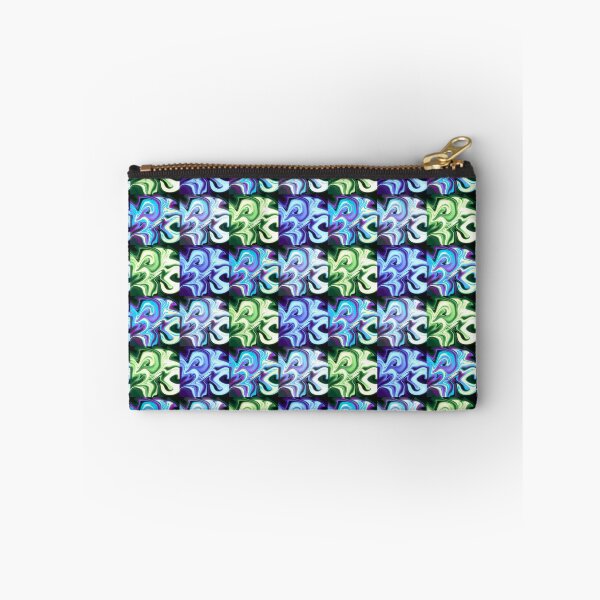 Item preview, Blue and Green Light Swirl Collage designed and sold by CDCreativeWorks.