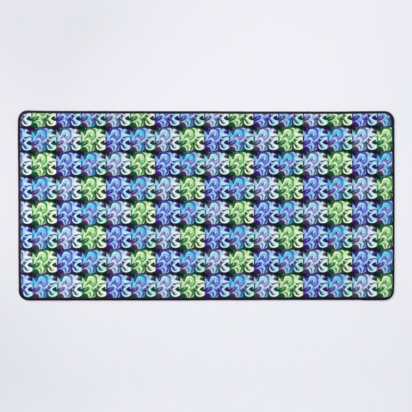 Item preview, Blue and Green Light Swirl Collage designed and sold by CDCreativeWorks.