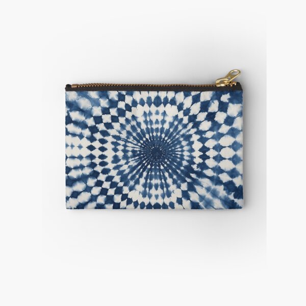 Item preview, Japanese Shibori Indigo Blue and White Mandala designed and sold by KsaveraArt.