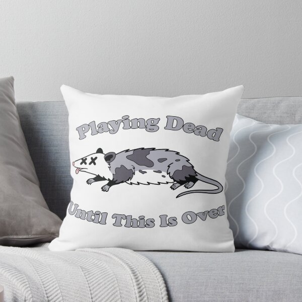 Artikelvorschau, Ich stelle mich tot, bis das hier vorbei ist. Lustiges Opossum entworfen und verkauft von NPC-wear.
