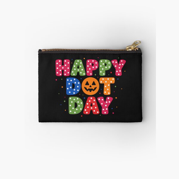 Item preview, Colorful Halloween Pumpkin Happy Fall Retro Polka Dot  designed and sold by dragonbol023.