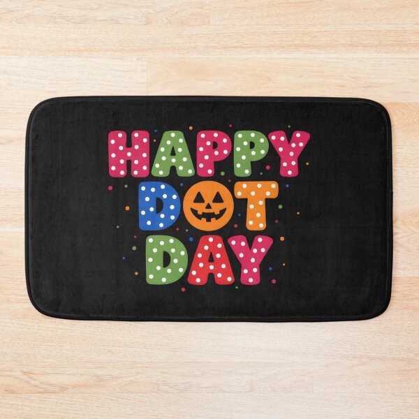Item preview, Colorful Halloween Pumpkin Happy Fall Retro Polka Dot  designed and sold by dragonbol023.