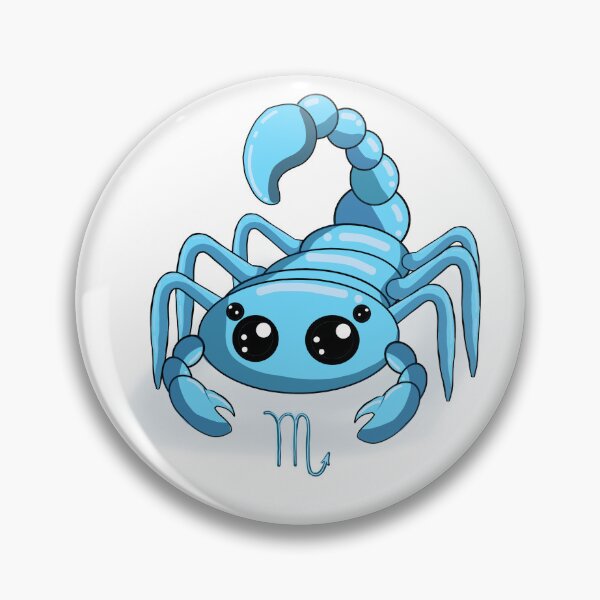 Item preview, Lil Scorpio Scorpion ✨ - Baby Blue designed and sold by DoodlesbyEllieE.