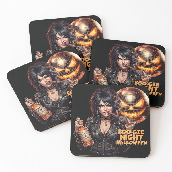 Item preview, Halloween Whiskey Punk Disco Pumpkin Girl designed and sold by Voodoo Store Paranormal Collections.