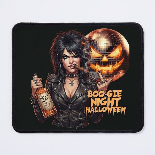 Item preview, Halloween Whiskey Punk Disco Pumpkin Girl designed and sold by Voodoo Store Paranormal Collections.