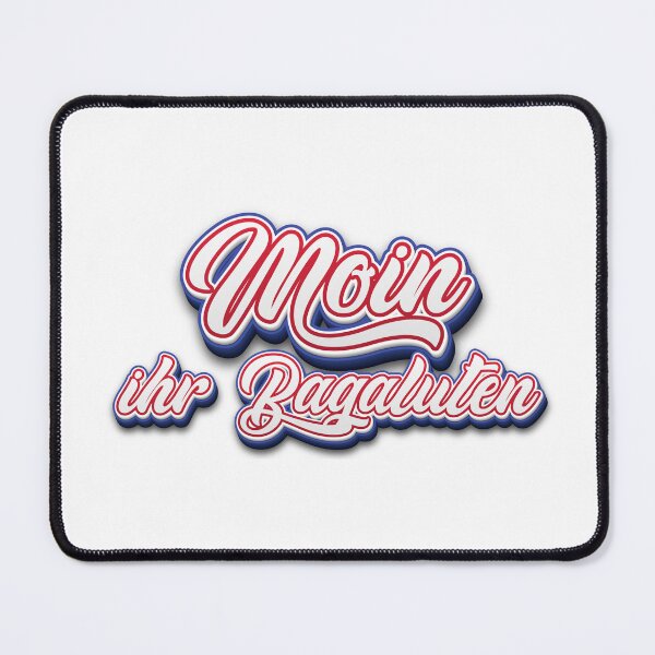 Item preview, Hey you rascals – North German saying in retro baseball style designed and sold by Fies-und-Fein.