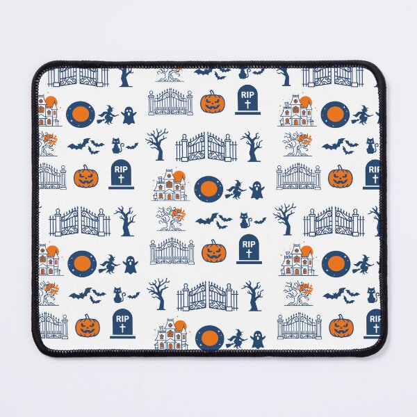 Item preview, Haunted House Scene Icons Flat Vector Illustration designed and sold by NUSA NIPA.