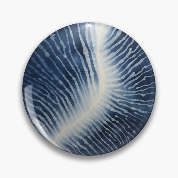 Item preview, Japanese Shibori Indigo Blue and White designed and sold by KsaveraArt.