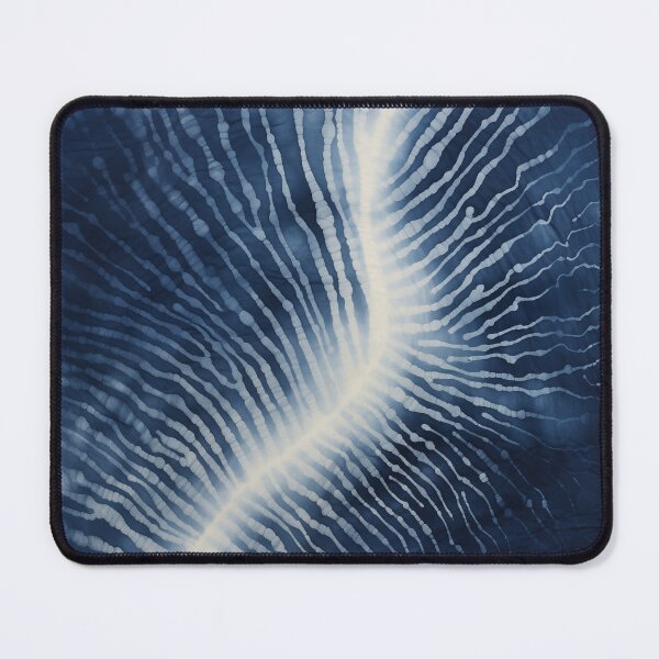 Item preview, Japanese Shibori Indigo Blue and White designed and sold by KsaveraArt.